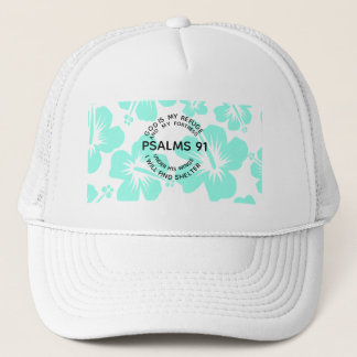Minze Psalmen 91 Blume Truckerkappe
