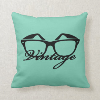 Minze/Rosa Vintag Kissen