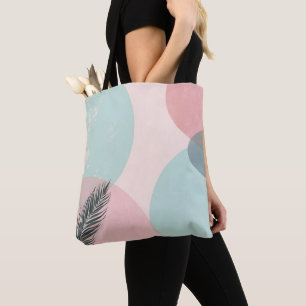 Minze Rosé Abstrakte Moderne Kollektion Tasche