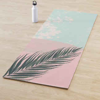 Minze Rosé Abstrakte Moderne Kollektion Yogamatte