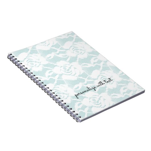 Minze Rose Notizblock (Rechte Seite)