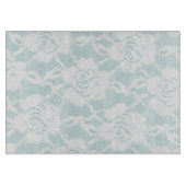 Minze Rose Schneidebrett (Vorderseite)