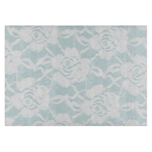 Minze Rose Schneidebrett (Vorderseite)