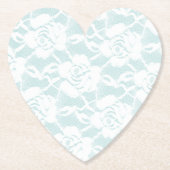 Minze Rose Untersetzer (Vorderseite)