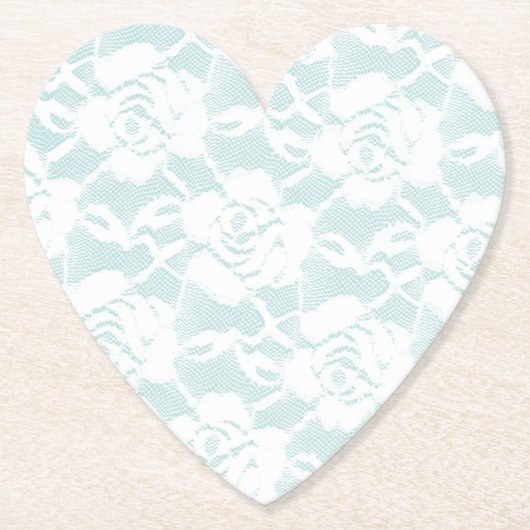 Minze Rose Untersetzer (Vorderseite)