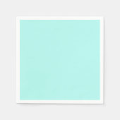 Minze Serviette (Vorderseite)