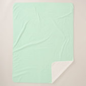 Minze Sherpadecke (Vorderseite)