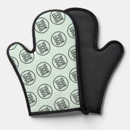 Minze Silicone Oven Mitt mit individuellem Logo-Mu Ofenhandschuh