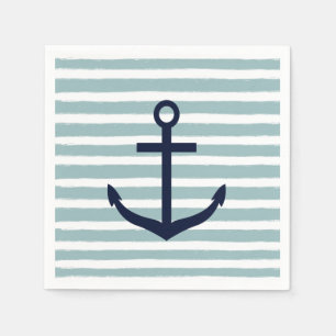 Minze Stripes Seeanker Serviette