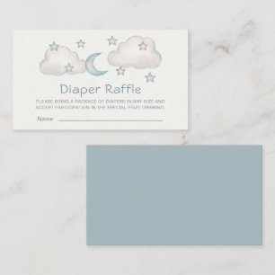 Minze Turquoise Baby Dusche Windelwanne Windelwann Begleitkarte