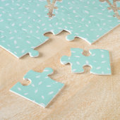 Minze und Goldmandala Puzzle (Seite)