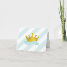 Minze und Goldprinzessin Vielen Dank Dankeskarte