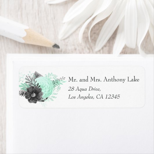 Minze und Holzkohle Rustikale Hochzeit (Insitu)