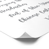 Minze und Peach Alte Ehefrauen Erzählung Geschlech Poster (Ecke)