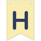 Minze und rosa Panda-Design Wimpelkette (Zweite Fahne)