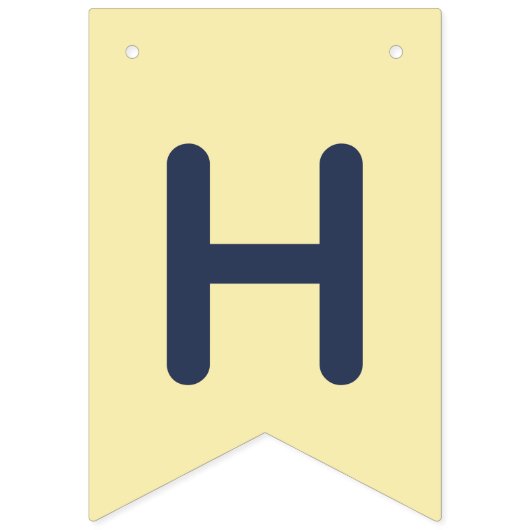 Minze und rosa Panda-Design Wimpelkette (Zweite Fahne)