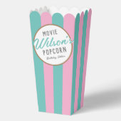 Minze und Rosa Special Event Movie Night Popcorn Geschenkschachtel (Vorderseite)