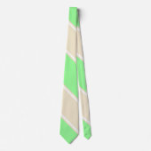 Minze und Teefarbene II Krawatte (Vorderseite)