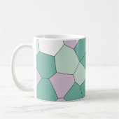 Minze und Violet Kaffeetasse (Links)