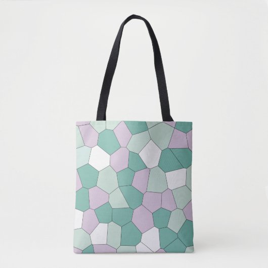 Minze und Violet Tasche (Vorderseite)