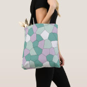 Minze und Violet Tasche (Von Nahem)