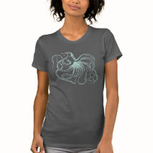 Minze Vintage Octopus-Illustration