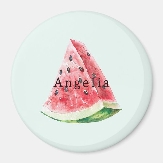 Minze Wassermelone Frucht Magnet (Vorne)