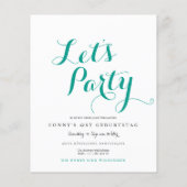 Minzeinladung Flyer (Hinten)