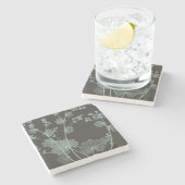 Minzen-u. Holzkohlen-Naturkunde I Steinuntersetzer (Seitenansicht)