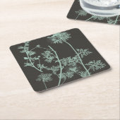 Minzen-u. Holzkohlen-Naturkunde IV Rechteckiger Pappuntersetzer (angewinkelt)