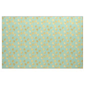 Minzeund Goldglitz-Punkte Stoff (Fat Quarter (45,7 x 55,9 cm))