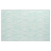 Minzgrün Abstrakt Moderne Wavy-Wirbel Stoff (Yard (91,4 cm))