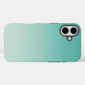 Minzgrün Case-Mate iPhone Hülle (Rückseite (Horizontal))