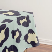 Minzgrün-Leopardendruck Tischdecke (Beispiel)