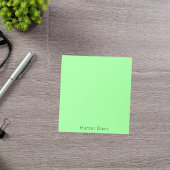 Minzgrün Notizblock