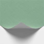 Minzgrün solide strukturiert geschenkpapier (Ecke)