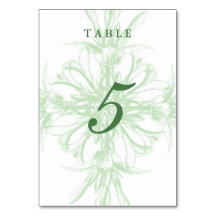 Minzgrün und weißer BlumenDamast