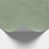 Minzgrün Weihnachten Geschenkpapier (Ecke)