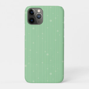 Minzgrüne, minimalistische Linienkunst-Öko-Design Case-Mate iPhone Hülle