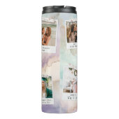 Minzgrüne Mutter Foto Kaffee Reisebecher Tasse (Rückseite)
