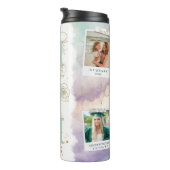 Minzgrüne Mutter Foto Kaffee Reisebecher Tasse (Nach rechts gedreht)