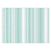 Minzgrüne Streifen Tischdecke (Vorderseite (Horizontal))