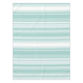 Minzgrüne Streifen Tischdecke (Vorderseite)