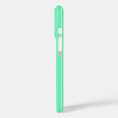 Minzgrüne Süßigkeiten Case-Mate iPhone Hülle (Rückseite / Links)