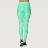 Minzgrüne Süßigkeiten Leggings (Rückseite)