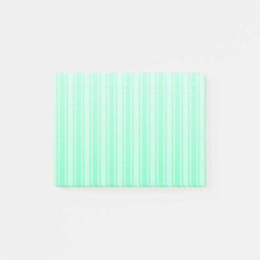 Minzgrüne Süßigkeiten Post-it Klebezettel (Vorderseite)