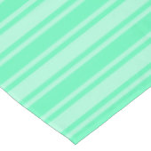 Minzgrüne Süßigkeiten Tischdecke (Schrägansicht)