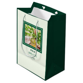 Minzgrüne Wellness & Selbstfürsorge Mittlere Geschenktüte