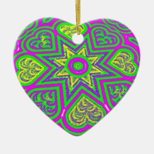 Minzherz & Sterne Ornament