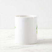 Minzkraut Wasserfarbe Botanischer Garten Kaffeetasse (Mittel)